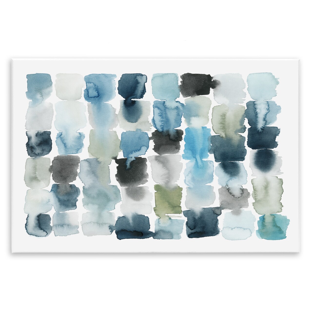 Stupell Industries Ocean Inspired Abstract Tiles Wall Plaque Art